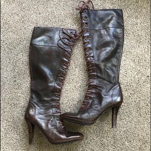 Nine West Knee High Brown Boots